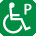 身体障害者用駐車スペース
