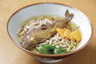 丸ごと 鮎そば
